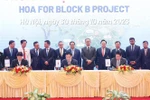 越南政府总理范明政出席B区块-乌门天然气系列项目签署与启动仪式