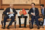 越南国家主席武文赏会见斯里兰卡总统
