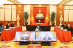 越共中央总书记同柬埔寨人民党主席举行高层视频通话