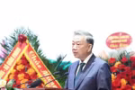 越共中央总书记苏林在大会上发表讲话。图自越通社