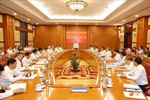越共中央总书记、国家主席苏林在会上发言。图自越通社