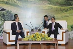 越共中央组织部部长范明正会见中共中央纪委书记赵乐际