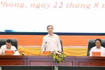 海防市力争建设成为东南亚的文明、现代化、智慧、繁荣、宜居的绿色港市