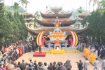 热闹非凡的香迹寺庙会正式开庙