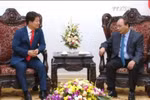 越南政府总理阮春福会见韩国大邱市市长权泳臻