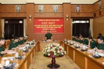 越共中央军委常委会举行出席越共第十二届十三中全会代表见面会