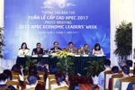 2017年亚太经合组织（APEC）国家委员会举行新闻发布会。（图片来源:越通社）