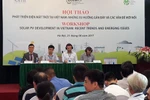 研讨会场景。（图片来源：​越南之声）