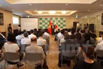 新闻发布会场景。（图片来源：越通社）