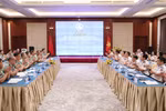 越南与中国海警就党政工作举行会谈。图自越通社