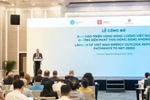 《越南能源展望报告--净零排放之路》公布仪式。图自越通社