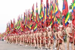 雄王祭祖仪式农历三月初十在雄王庙举行 越南各地隆重举行雄王祭祖仪式