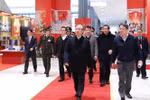 越共中央书记处常务书记陈国旺对越共十三大的筹备工作进行实地检查