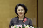 越南国会主席阮氏金银。