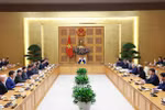 会议场景。图自越通社