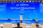越南通讯社副社长段氏雪绒出席第五届世界媒体峰会