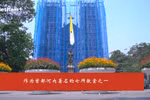 大教堂换上崭新的衣服，仍保留着古老典雅的建筑风格