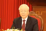 已故越共中央总书记阮富仲。图自越通社