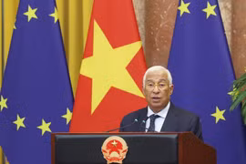 欧洲理事会主席安东尼奥·科斯塔。图自越通社
