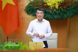 政府总理黎明兴主持会议。图自越通社
