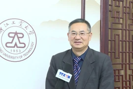 浙江工业大学区域国别研究院执行院长兼越南研究中心主任成汉平。图自越通社