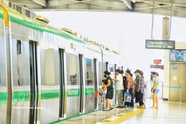 河内城铁调整高峰时段并自2月9日起启用新版运行图。图自越通社