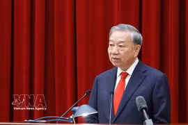 越共中央总书记、国家主席苏林。图自越通社