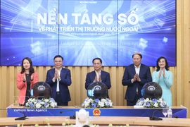 拓展海外市场的数字平台正式开通。图自越通社