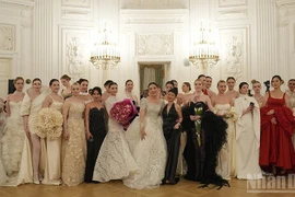 越南时尚轻步迈入俄罗斯时尚圈。图自越通社