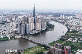 加大力度实施越南城市应对气候变化发展方案。图自越通社