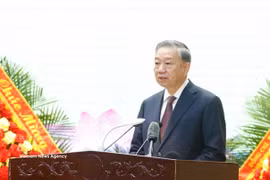 越共中央总书记、国家主席苏林。图自越通社