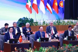  越南政府总理范明政出席与东盟议会联盟对话会。图自越通社