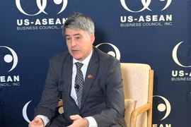 美国-东盟商务理事会（USABC）主席兼首席执行官、前大使布莱恩·麦克费特斯（Brian McFeeters）。图自越通社