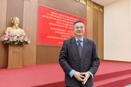 中国浙江工业大学区域国别研究院执行院长，兼越南研究中心主任、教授、博士成汉平。图自越通社