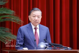 越共中央总书记、国家主席苏林。图自越通社