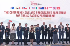 与会代表合影。图自越通社