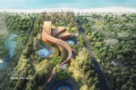 长沙博物馆效果图。图自越通社