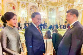 苏林总书记与多国高级领导人举行双边会晤
