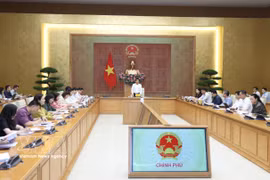 会议现场。图自越通社