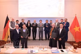 越南与德国企业签署多项重要合作协议。图自越通社