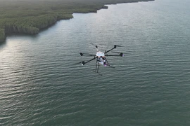 芹耶—头顿快递航线所使用的低空无人机。图自CT UAV