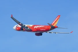 越捷航空继续在飞行旅程中率先应用现代科技。图自越通社