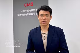 中国中央广播电视总台越南语部主任、越南问题研究员魏为。图自越通社