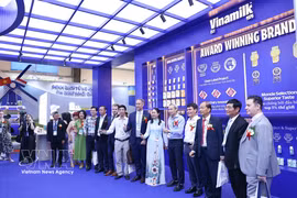 第五届越南国际奶业及乳制品展览会开幕。图自越通社