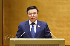 工贸部长黎孟雄 图自越通社 