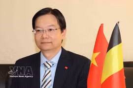 越南驻比利时及欧盟商务参赞陈玉军 图自越通社