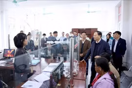 莱州省委书记黎明银实地检查两级地方政府开展情况 图自越通社