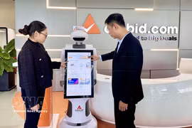 数字环境下开展贸易促进活动可降低成本、提高企业运营效率。图：越通社 