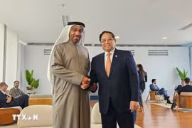 越南政府总理范明政分别会见联合国秘书长安东尼奥·古特雷斯 图自越通社