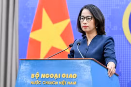 越南外交部发言人范秋姮 图自越通社